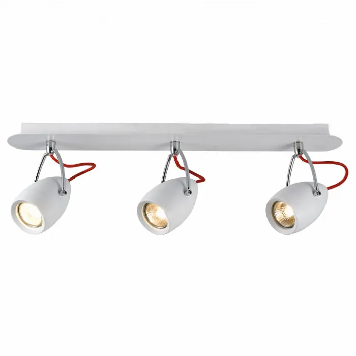 Спот Arte Lamp Atlantis A4005PL-3WH Цвет арматуры белый Цвет плафонов белый от ImperiumLoft