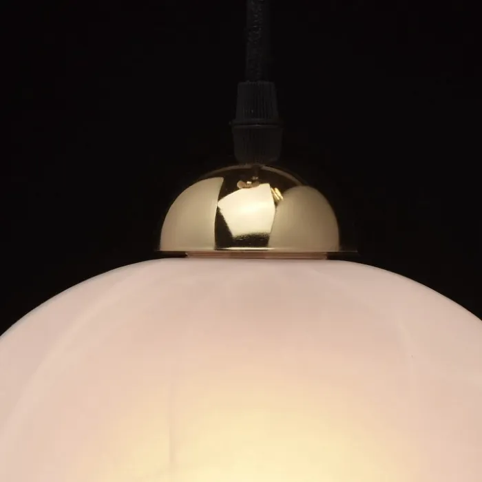 Подвесной светильник MW-Light Ника 327010702 Цвет арматуры золото Цвет плафонов белый от ImperiumLoft