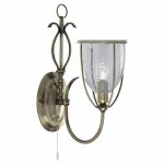 Бра Arte Lamp Salvador A6351AP-1AB Цвет арматуры бронза Цвет плафонов прозрачный