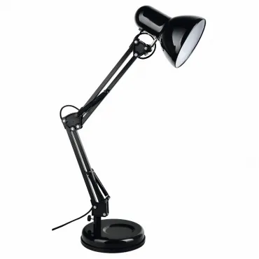 Настольная лампа офисная Arte Lamp Junior A1330LT-1BK Цвет арматуры черный Цвет плафонов черный