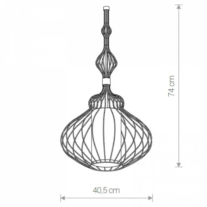 Плафон Nowodvorski Cameleon Abi M BL 8582 цвет плафонов черный от ImperiumLoft