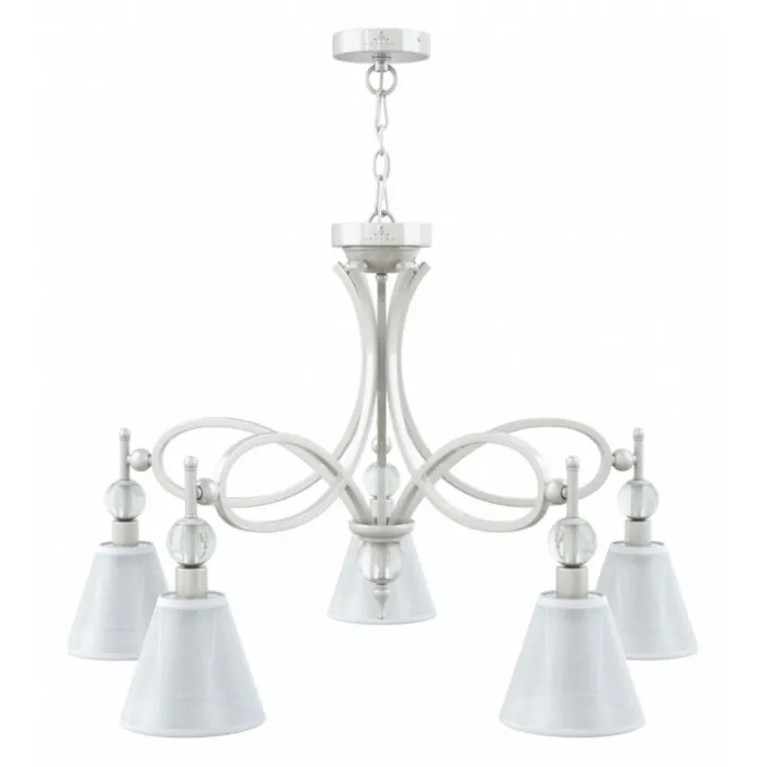 Подвесная люстра Maytoni Eclectic M2-05-WM-LMP-O-20 Цвет арматуры белый Цвет плафонов белый от ImperiumLoft