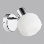 Спот Rivoli Pulito W1 CR Б0038128 Цвет арматуры хром Цвет плафонов белый