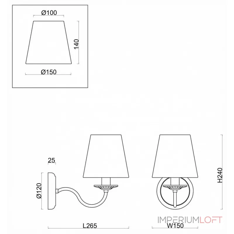 Бра Freya Osborn FR2027WL-01N Цвет арматуры никель Цвет плафонов белый от ImperiumLoft Бра Freya Osborn FR2027WL-01N Цвет арматуры никель Цвет плафонов белый от ImperiumLoft