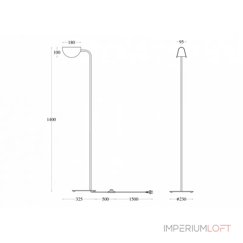 Торшер Maytoni Mollis MOD126FL-01B от ImperiumLoft Торшер Maytoni Mollis MOD126FL-01B от ImperiumLoft