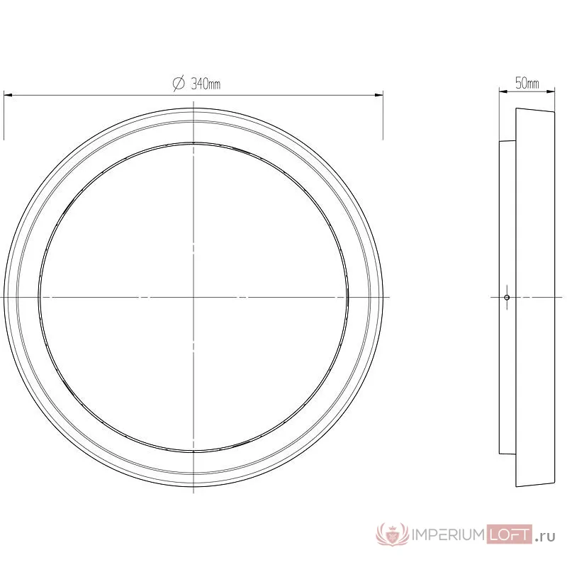 Накладной светильник Deko-Light Ascella 348069 Цвет арматуры серый Цвет плафонов белый от ImperiumLoft