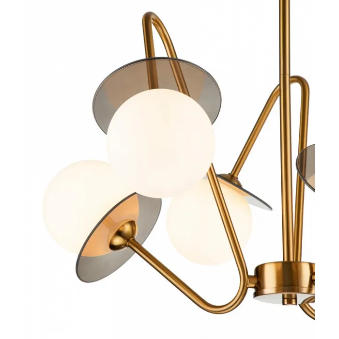 Люстра на штанге Indigo Jazz 11020/6R Brass от ImperiumLoft