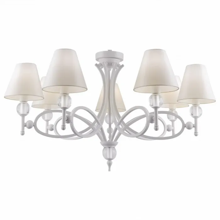 Подвесная люстра Lamp4You Provence 11 M2-07-WM-LMP-O-25 Цвет плафонов белый от ImperiumLoft