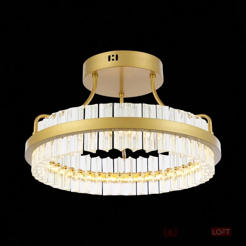 Накладной светильник ST-Luce Cherio SL383.202.01 Цвет арматуры золото Цвет плафонов прозрачный от ImperiumLoft
