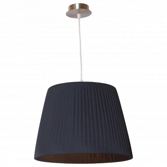Подвесной светильник TopDecor Katrin Katrin S1 01 02p Цвет плафонов черный Цвет арматуры никель от ImperiumLoft