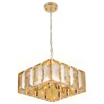 Подвесной светильник Ambrella Traditional 4 TR5149 Цвет арматуры золото Цвет плафонов янтарный