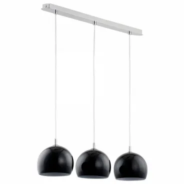 Подвесной светильник Alfa Waterfall Black 21026 цвет арматуры хром цвет плафонов черный