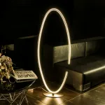 Торшер Eurosvet Gap 80415/1 сатин-никель 65W от ImperiumLoft