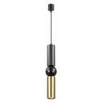 Подвесной светильник Odeon Light Sakra 4074/5L Цвет плафонов золото Цвет арматуры черный от ImperiumLoft