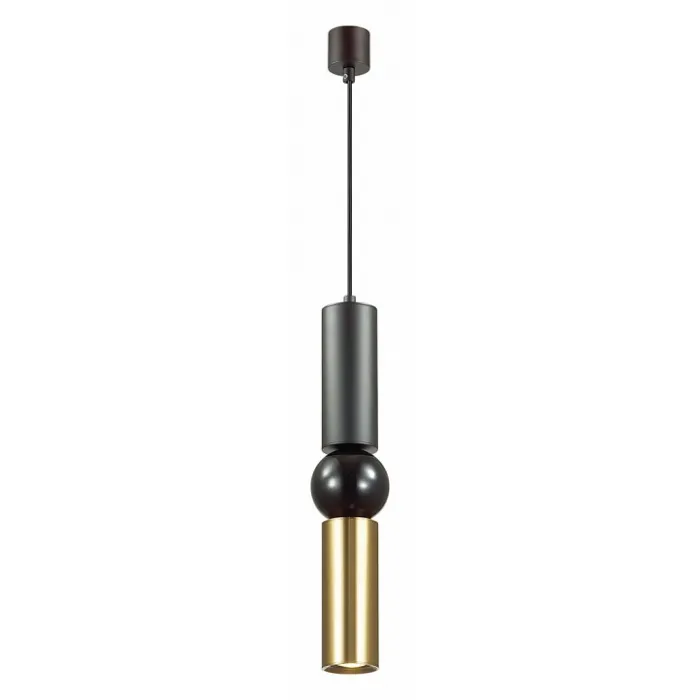 Подвесной светильник Odeon Light Sakra 4074/5L Цвет плафонов золото Цвет арматуры черный от ImperiumLoft