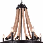 Подвесная люстра Arte Lamp Marsiglia A8956LM-12BK 