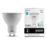 Лампа светодиодная Gauss Led Elementary MR16 GU10 9Вт 4100K 13629 Цвет арматуры коричневый Цвет плафонов коричневый