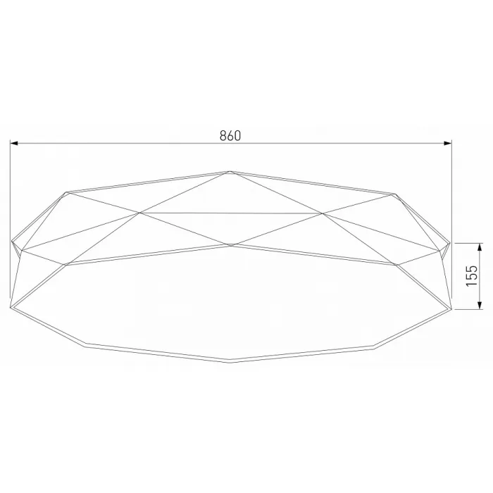 Накладной светильник TK Lighting Kantoor 4223 Kantoor Graphite от ImperiumLoft
