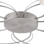 Накладной светильник TopLight Viola TL1199X-10ST Цвет арматуры никель Цвет плафонов белый от ImperiumLoft