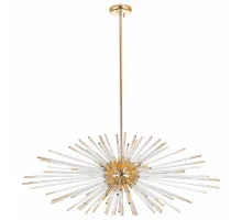 Светильник на штанге ST-Luce Callio SL1097.203.09 Цвет арматуры золото Цвет плафонов прозрачный