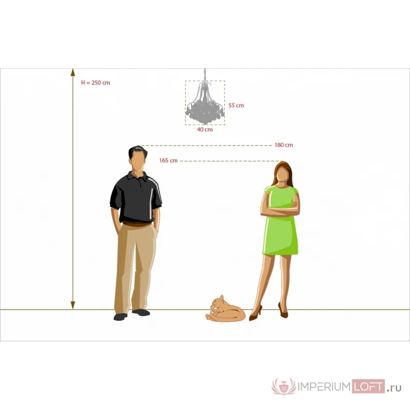 Подвесная люстра MW-Light Жемчуг 14 232017306 Цвет арматуры золото Цвет плафонов прозрачный от ImperiumLoft
