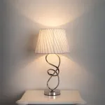 Настольная лампа декоративная Arte Lamp Estelle A1806LT-1CC Цвет плафонов белый Цвет арматуры хром