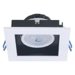 Встраиваемый светильник Arte Lamp Grado A2905PL-1WH Цвет арматуры Черно-белый от ImperiumLoft