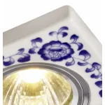 Встраиваемый светильник Arte Lamp Russo A7034PL-1WH Цвет арматуры белый