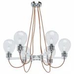 Подвесная люстра MW-Light Атмосфера 699010806 Цвет арматуры хром Цвет плафонов прозрачный от ImperiumLoft