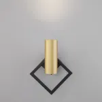 Бра Eurosvet Turro 20091/1 LED черный/ золото Цвет плафонов золото Цвет арматуры черный от ImperiumLoft