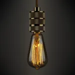 Лампа накаливания Elektrostandard ST64 60W E27 60Вт 3300K a034964 от ImperiumLoft