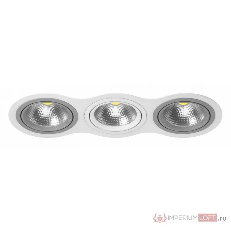Встраиваемый светильник Lightstar Intero 111 i936090609 Цвет арматуры серый от ImperiumLoft