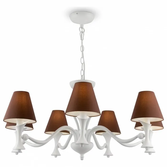 Подвесная люстра Lamp4You Provence 10 M3-07-WM-LMP-O-30 Цвет плафонов коричневый от ImperiumLoft