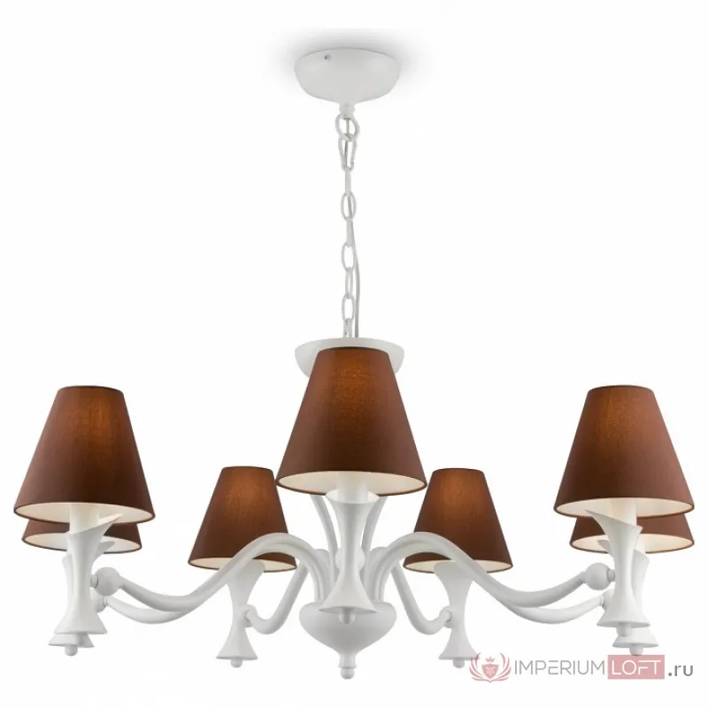 Подвесная люстра Lamp4You Provence 10 M3-07-WM-LMP-O-30 Цвет плафонов коричневый от ImperiumLoft