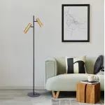 Торшер Eurosvet Barre 01087/2 латунь от ImperiumLoft