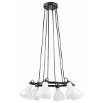 Подвесная люстра Lightstar Acrobata 761160 Цвет арматуры черный Цвет плафонов белый от ImperiumLoft