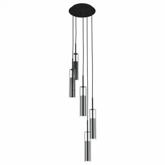 Подвесной светильник Lightstar Cilino 756057 Цвет плафонов черный Цвет арматуры черный от ImperiumLoft