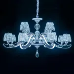 Подвесная люстра Citilux Eletto Montserrat EL338P12 Цвет плафонов белый Цвет арматуры хром от ImperiumLoft
