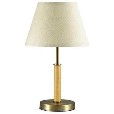 Настольная лампа декоративная Lumion Robin 3703/1T Цвет плафонов белый Цвет арматуры бронза от ImperiumLoft