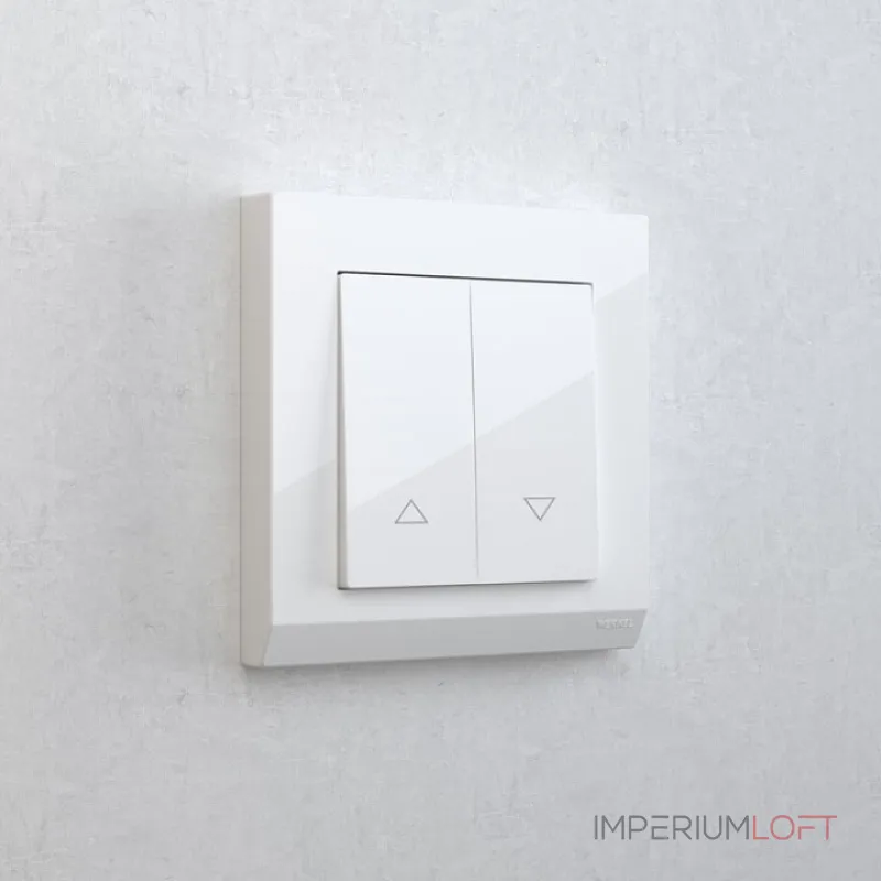 Выключатель для жалюзи Werkel белый W1124501 (белый) от ImperiumLoft Выключатель для жалюзи Werkel белый W1124501 (белый) от ImperiumLoft