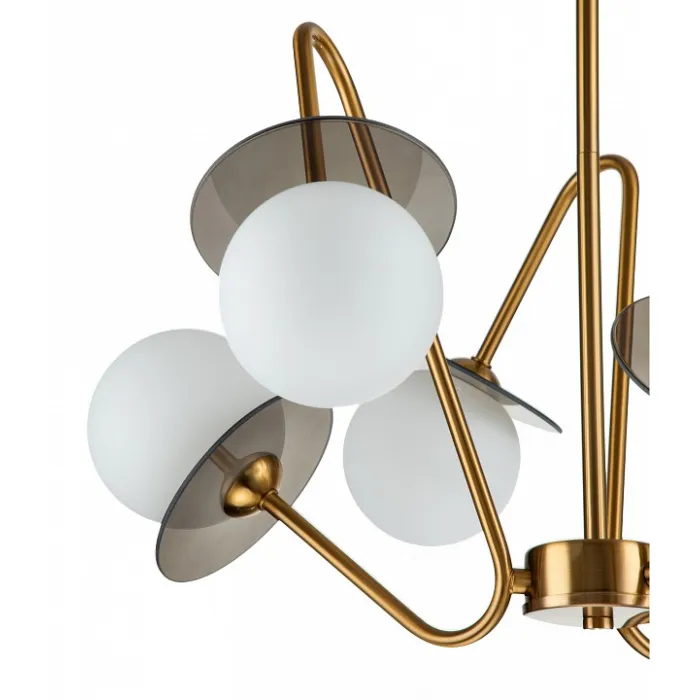 Люстра на штанге Indigo Jazz 11020/6R Brass от ImperiumLoft