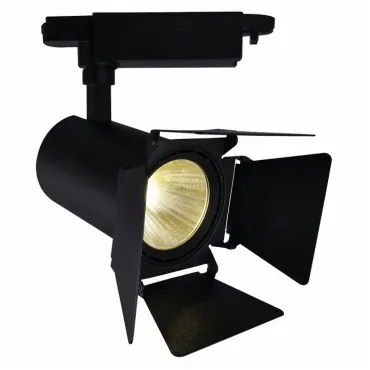 Светильник на штанге Arte Lamp Track Lights A6720PL-1BK Цвет арматуры черный Цвет плафонов черный