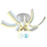 Потолочная люстра Ambrella Double 9 FL146 Цвет арматуры белый Цвет плафонов белый