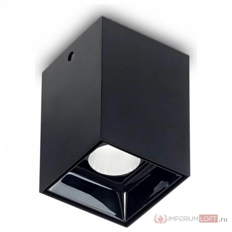 Накладной светильник Ideal Lux Nitro NITRO 15W SQUARE NERO Цвет плафонов черный от ImperiumLoft