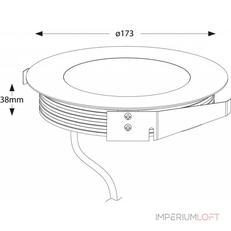 Встраиваемый в дорогу светильник Deko-Light Flat I RGB 100116 Цвет арматуры серебро Цвет плафонов прозрачный от ImperiumLoft