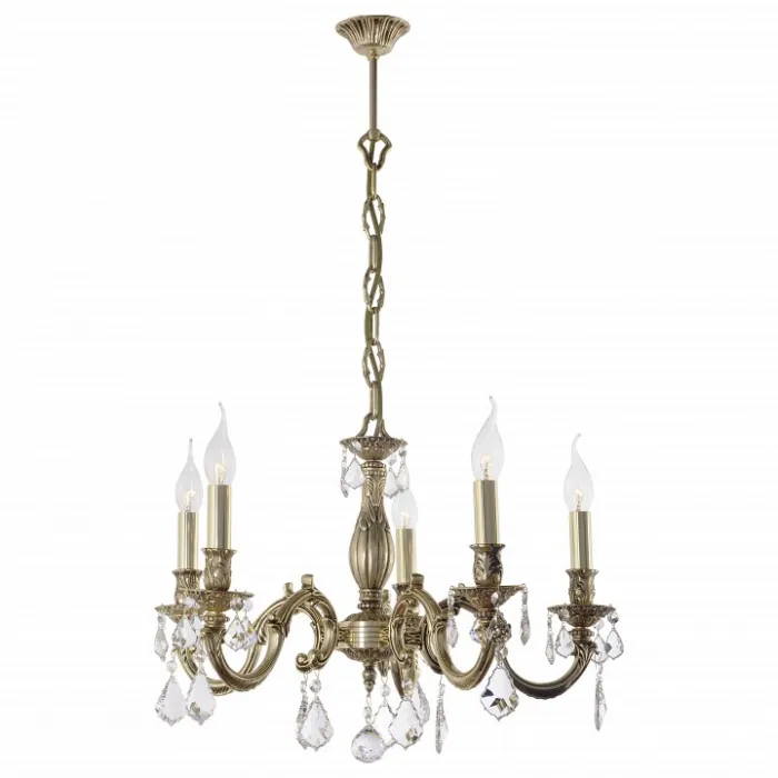 Подвесная люстра Dio D’Arte Mannelli Mannelli E 1.1.5.600 GH Цвет плафонов прозрачный Цвет арматуры золото от ImperiumLoft