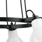 Подвесная люстра Lightstar Acrobata 761160 Цвет арматуры черный Цвет плафонов белый от ImperiumLoft