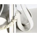 Подвесная люстра Ambrella Double 1 FL112 Цвет арматуры белый Цвет плафонов белый от ImperiumLoft