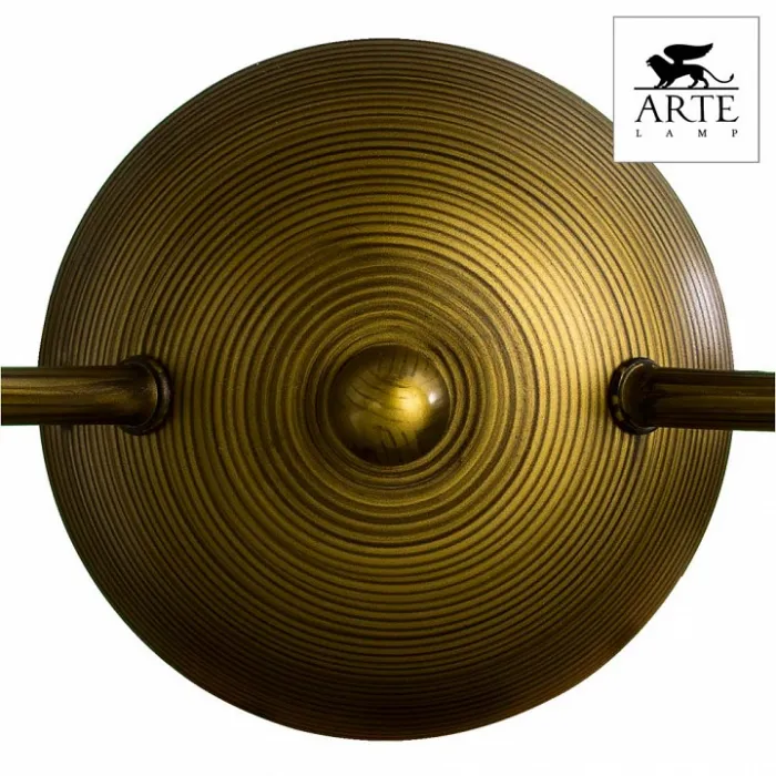 Бра Arte Lamp Carolina A9239AP-2BR Цвет арматуры коричневый Цвет плафонов белый от ImperiumLoft