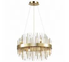 Подвесной светильник Odeon Light Ida 4639/8 Цвет арматуры золото Цвет плафонов прозрачный